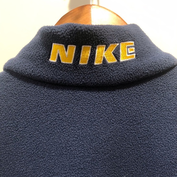 Nike Men's XXL Dark Blue Fleece Vest Logo Embroidered - Picture 6 of 8